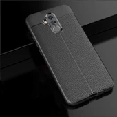 Huawei Mate 20 Lite - Kılıf Auto Focus Karbon Niss Silikon Kapak thumbnail 3