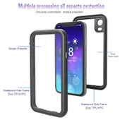 Apple iPhone XR 6.1 - Kılıf 360 Korumalı 1-1 Su Geçirmez Kılıf - 6