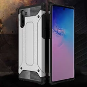 Samsung Galaxy Note 10 - Kılıf Çift Katman Zırh Tank Crash Military Kapak thumbnail 2