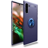 Samsung Galaxy Note 10 - Kılıf Yüzüklü Karbon Ravel Silikon Kapak thumbnail 3