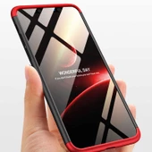 Apple iPhone XS Max 6.5 - Kılıf Parmak izi Yapmayan 3 Parça Ays Kapak thumbnail 7