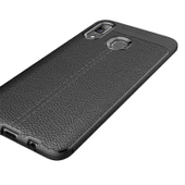 Samsung Galaxy A30 - Kılıf Auto Focus Karbon Niss Silikon Kapak thumbnail 2