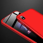 Samsung Galaxy A10 - Kılıf Parmak izi Yapmayan 3 Parça Ays Kapak - 5