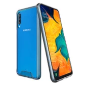 Samsung Galaxy A50 - Kılıf Şeffaf Sert Koruyucu Gard Silikon thumbnail 1