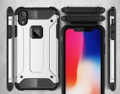 Apple iPhone XR 6.1 - Kılıf Çift Katman Zırh Tank Crash Military Kapak thumbnail 2