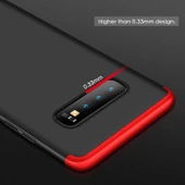 Samsung Galaxy S10 - Kılıf Parmak izi Yapmayan 3 Parça Ays Kapak thumbnail 5