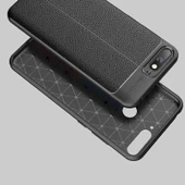 Huawei Y6 2018 - Kılıf Auto Focus Karbon Niss Silikon Kapak thumbnail 6