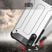 Xiaomi Mi 9 - Kılıf Çift Katman Zırh Tank Crash Military Kapak thumbnail 3