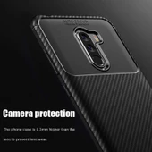 Xiaomi Pocophone F1 - Kılıf Auto Focus Karbon Negro Silikon Kapak thumbnail 6