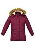 Kız Çocuk Kapüşonlu Mont BS-2015 thumbnail 2