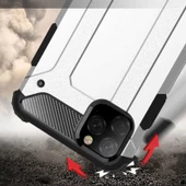 Apple iPhone 11 Pro - Kılıf Çift Katman Zırh Tank Crash Military Kapak - 4