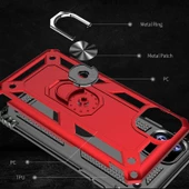 Apple iPhone 11 - Kılıf Yüzüklü Zırh Tank Vega Kapak thumbnail 2