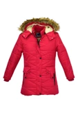 Kız Çocuk Kapüşonlu Mont BS-2015 thumbnail 4