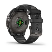 Garmin Fenix 8 – 47mm, AMOLED Sapphire Karbon Gri DLC Titanyum Siyah/Gri Kayışlı - 7
