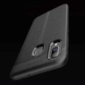 Samsung Galaxy A10S - Kılıf Auto Focus Karbon Niss Silikon Kapak thumbnail 3