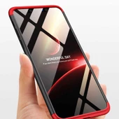 Apple iPhone XR 6.1 - Kılıf Parmak izi Yapmayan 3 Parça Ays Kapak thumbnail 5