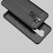 Xiaomi Redmi Note 8 Pro - Kılıf Auto Focus Karbon Niss Silikon Kapak - 6