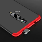 Xiaomi Mi 9T - Kılıf Parmak izi Yapmayan 3 Parça Ays Kapak - 3