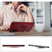 Xiaomi Redmi Note 8 - Kılıf Yüzüklü Zırh Tank Vega Kapak - 7