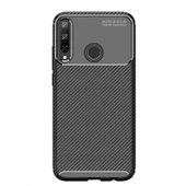 Huawei P40 Lite E - Kılıf Auto Focus Karbon Negro Silikon Kapak - 5