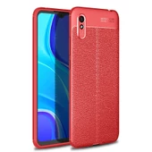 Xiaomi Redmi 9A - Kılıf Auto Focus Karbon Niss Silikon Kapak - 1