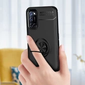 Oppo Reno A72 - Kılıf Yüzüklü Karbon Ravel Silikon Kapak - 4