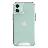 Apple iPhone 12 - Kılıf Şeffaf Sert Koruyucu Gard Silikon - 1
