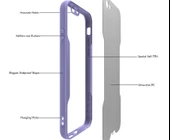 Apple iPhone 6 - Kılıf Kenarı Renkli Arkası Şeffaf Parfe Kapak - 3