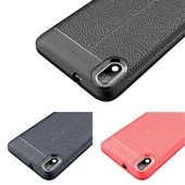 Xiaomi Redmi 7A - Kılıf Auto Focus Karbon Niss Silikon Kapak - 3