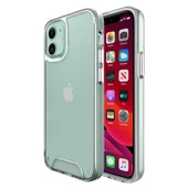 Apple iPhone 12 - Kılıf Şeffaf Sert Koruyucu Gard Silikon - 8