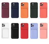 Apple iPhone 12 Pro Max - Kılıf Kamera Korumalı Kart Bölmeli Ofix Kapak - 5
