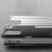 Xiaomi Poco F3 - Kılıf Çift Katman Zırh Tank Crash Military Kapak - 4