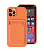Apple iPhone 12 Pro Max - Kılıf Kamera Korumalı Kart Bölmeli Ofix Kapak - 1