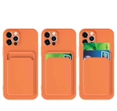 Apple iPhone 12 Pro Max - Kılıf Kamera Korumalı Kart Bölmeli Ofix Kapak - 3
