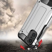 Xiaomi Poco F3 - Kılıf Çift Katman Zırh Tank Crash Military Kapak - 5