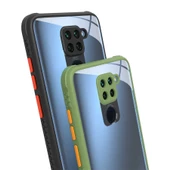 Xiaomi Redmi Note 9 - Kılıf ​​Arkası Şeffaf Sert Kaff Kapak - 4