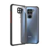 Xiaomi Redmi Note 9 - Kılıf ​​Arkası Şeffaf Sert Kaff Kapak - 5