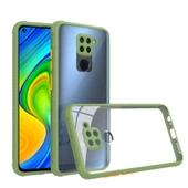 Xiaomi Redmi Note 9 - Kılıf ​​Arkası Şeffaf Sert Kaff Kapak - 6