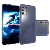 Samsung Galaxy A03S - Kılıf Şeffaf Soft Slim Fitt Süper Silikon Kapak - 1