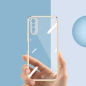 Vivo Y20S - Kılıf Koruyucu Voit Clear Tatlı Sert Silikon Kapak - 4