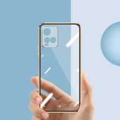 Vivo Y32 - Kılıf Koruyucu Voit Clear Tatlı Sert Silikon Kapak - 4