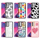 Oppo A74 4G - Kılıf Desenli Koruyucu M-fit Kapak - 2
