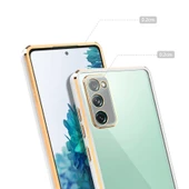 Samsung Galaxy S20 FE - Kılıf Koruyucu Voit Clear Tatlı Sert Silikon Kapak - 3