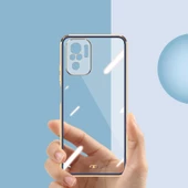 Xiaomi Redmi Note 10S - Kılıf Koruyucu Voit Clear Tatlı Sert Silikon Kapak - 3