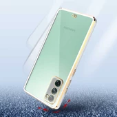 Samsung Galaxy S20 FE - Kılıf Koruyucu Voit Clear Tatlı Sert Silikon Kapak - 6