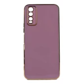 Vivo Y20 - Kılıf Parlak Renkli Bark Silikon Kapak - 1