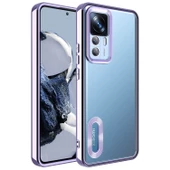 Xiaomi Mi 12T Pro - Kılıf Kamera Korumalı Logo Gösteren Omega Kapak - 1
