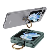 Samsung Galaxy Z Flip 5 - Kılıf Koruyucu Kıpta Yüzüklü Flip Sert Kapak - 2