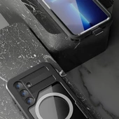 Samsung Galaxy S24 Plus - Kılıf 360 Korumalı Magsafe Şarj Özellikli 1-1 Su Geçirmez Kılıf - 5