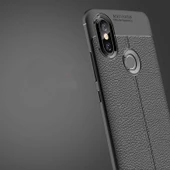 Xiaomi Mi 8 - Kılıf Auto Focus Karbon Niss Silikon Kapak - 4